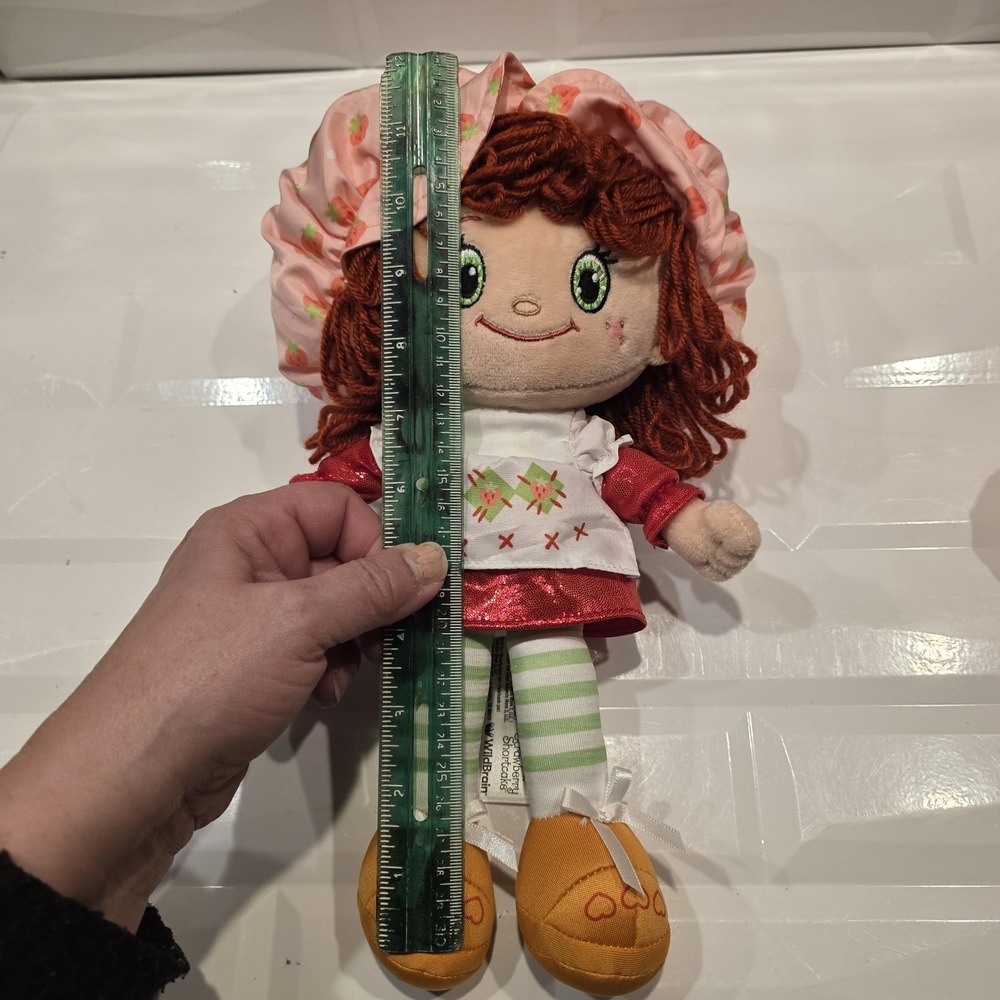 Strawberry Shortcake Plush 14-Inch Classic Plush Rag Doll & 6" Classic Doll - Picture 6 of 11